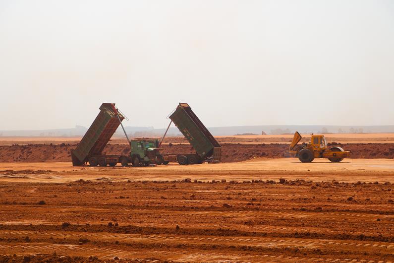 Thi công dự án Sân bay Long Thành 