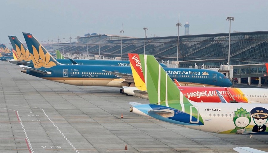 Tính đến cuối tháng 3/2024, đội tàu bay của Việt Nam gồm 205 máy bay, trong đó, đang khai thác 159 máy bay (77,5%).