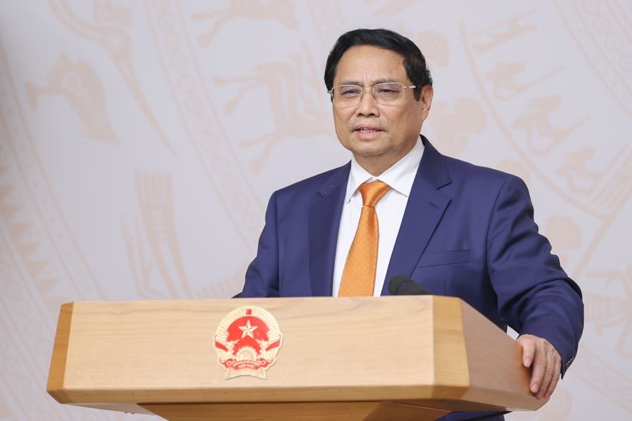 Thủ tướng phát biểu tại hội nghị - Ảnh: VGP