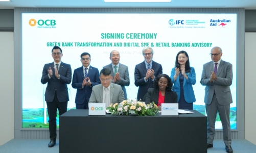 OCB và IFC ký kết thỏa thuận tư vấn chuyển đổi ngân hàng xanh cho SMEs