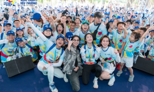 Triệu “Bước chân gắn kết yêu thương” gây quỹ 700 triệu đồng cải thiện bữa ăn cho trẻ mầm non