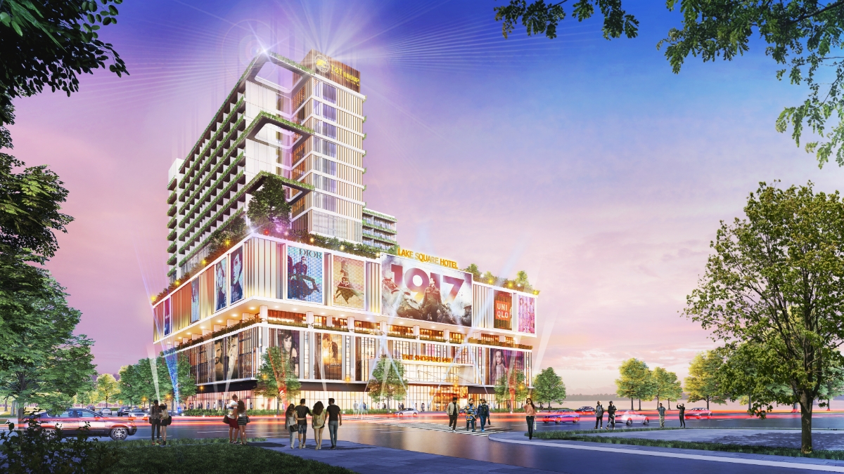 Phối cảnh kh&aacute;ch sạn Wyndham T&T Hải Dương.