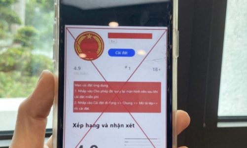 Cài phần mềm Dịch vụ công giả mạo, nguy cơ bị chiếm quyền điều khiển điện thoại