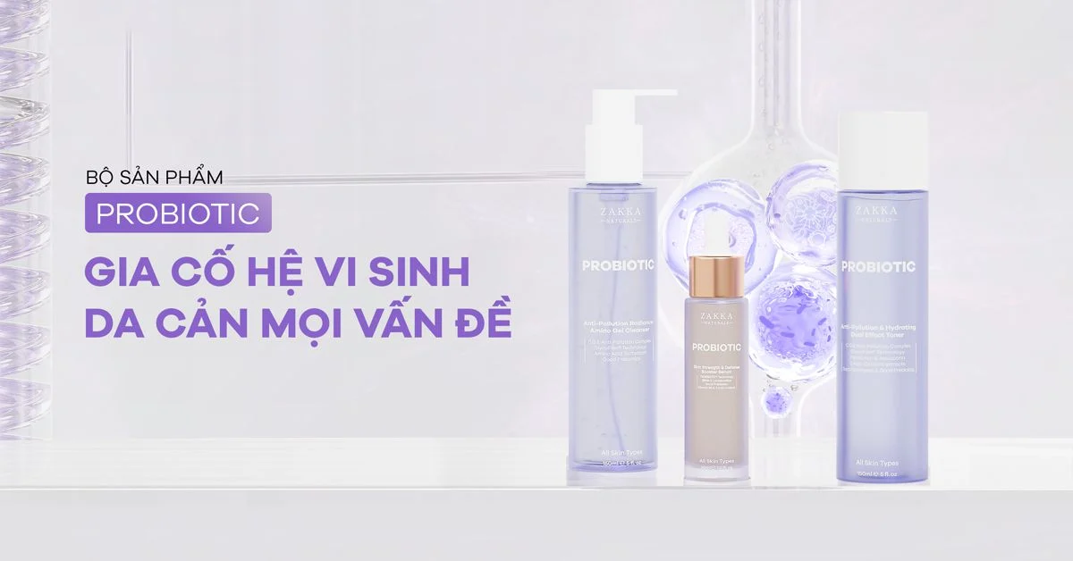 C&aacute;c thương hiệu mỹ phẩm nội địa Việt cũng đ&atilde; nghi&ecirc;n cứu v&agrave; tạo ra một số c&aacute;c sản phẩm chăm s&oacute;c da sử dụng lợi khuẩn. Như thương hiệu Zakka mới đ&acirc;y đ&atilde; ra mắt d&ograve;ng sản phẩm Probiotic gi&uacute;p tăng cường đề kh&aacute;ng da, v&agrave; nhận được nhiều phản hồi tốt từ c&aacute;c kh&aacute;ch h&agrave;ng đ&atilde; sử dụng.