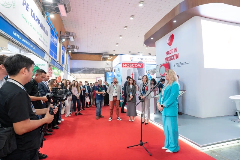 Made in Moscow stand opens at Vietnam Expo