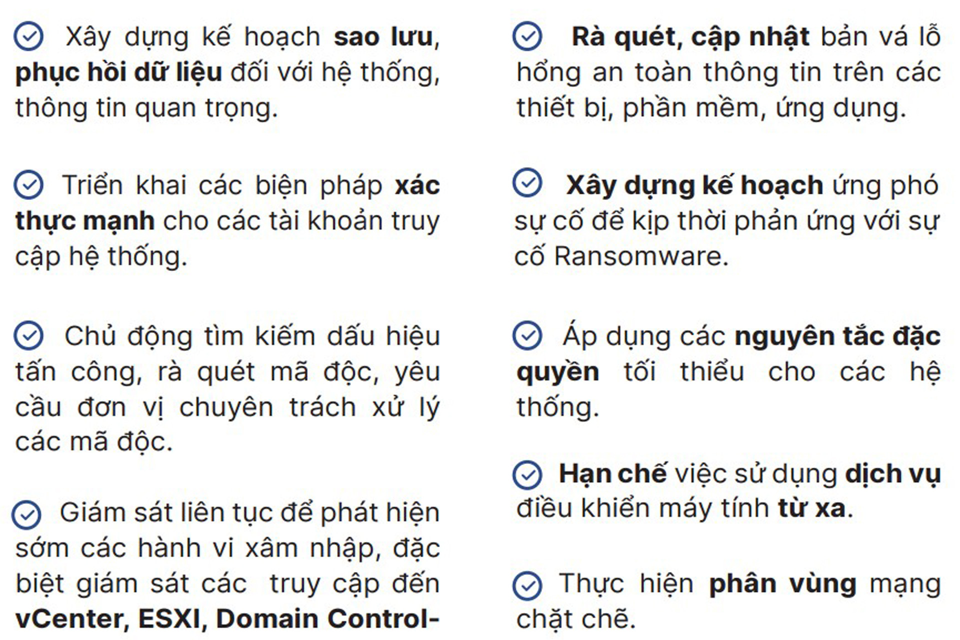 9 biện pháp phòng chống tấn công ransomware