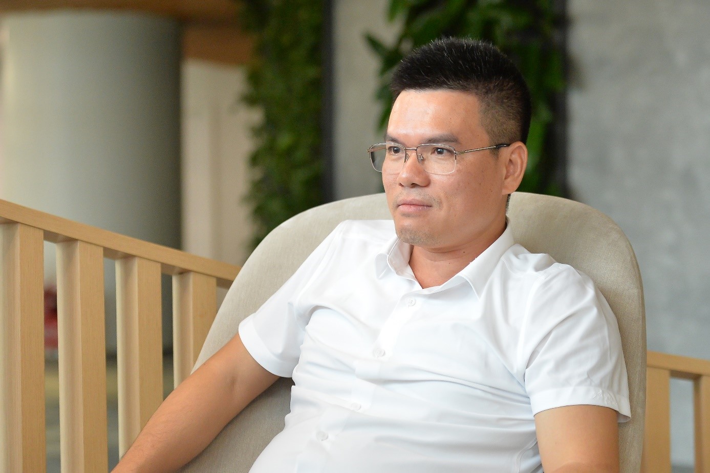 Anh Nguyễn Huy Dung - Tổng giám đốc Công ty Natcom.