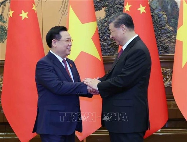 Vietnam and China's Top Leaders Pledge Cooperation, Seek Stable Ties