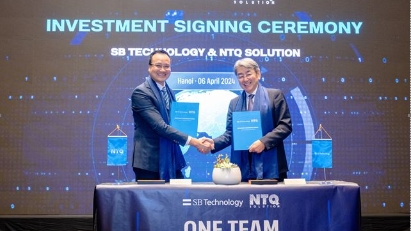 NTQ Solution & SB Technology sign investment and technology cooperation