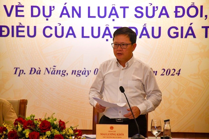 Quang cảnh hội nghị. Ảnh: MOJ.