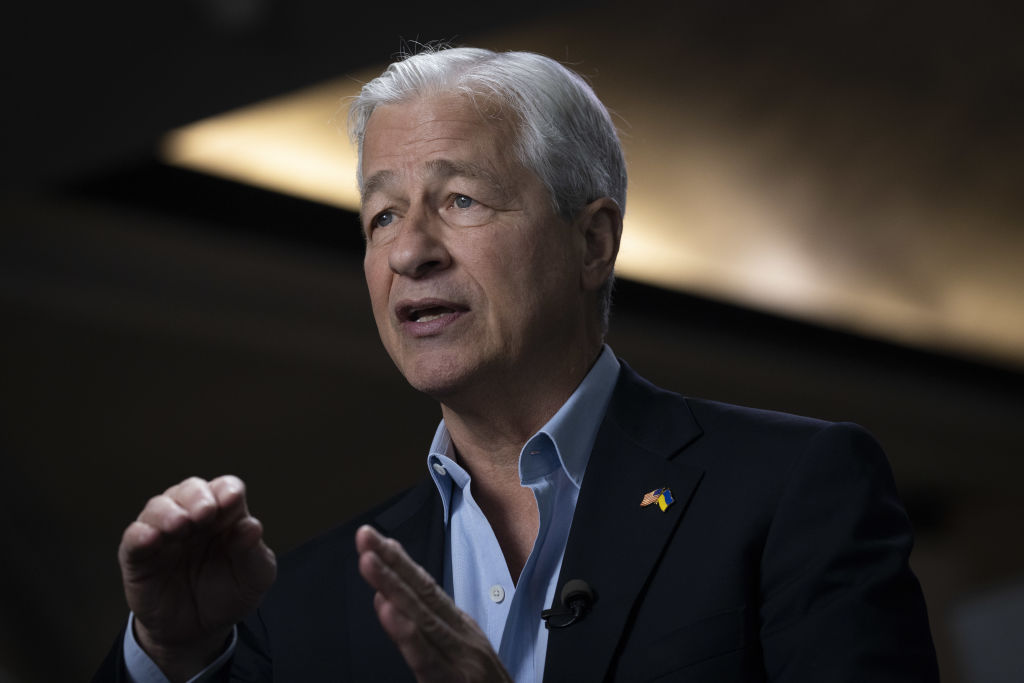 CEO Jamie Dimon của JPMorgan Chase - Ảnh: Bloomberg.
