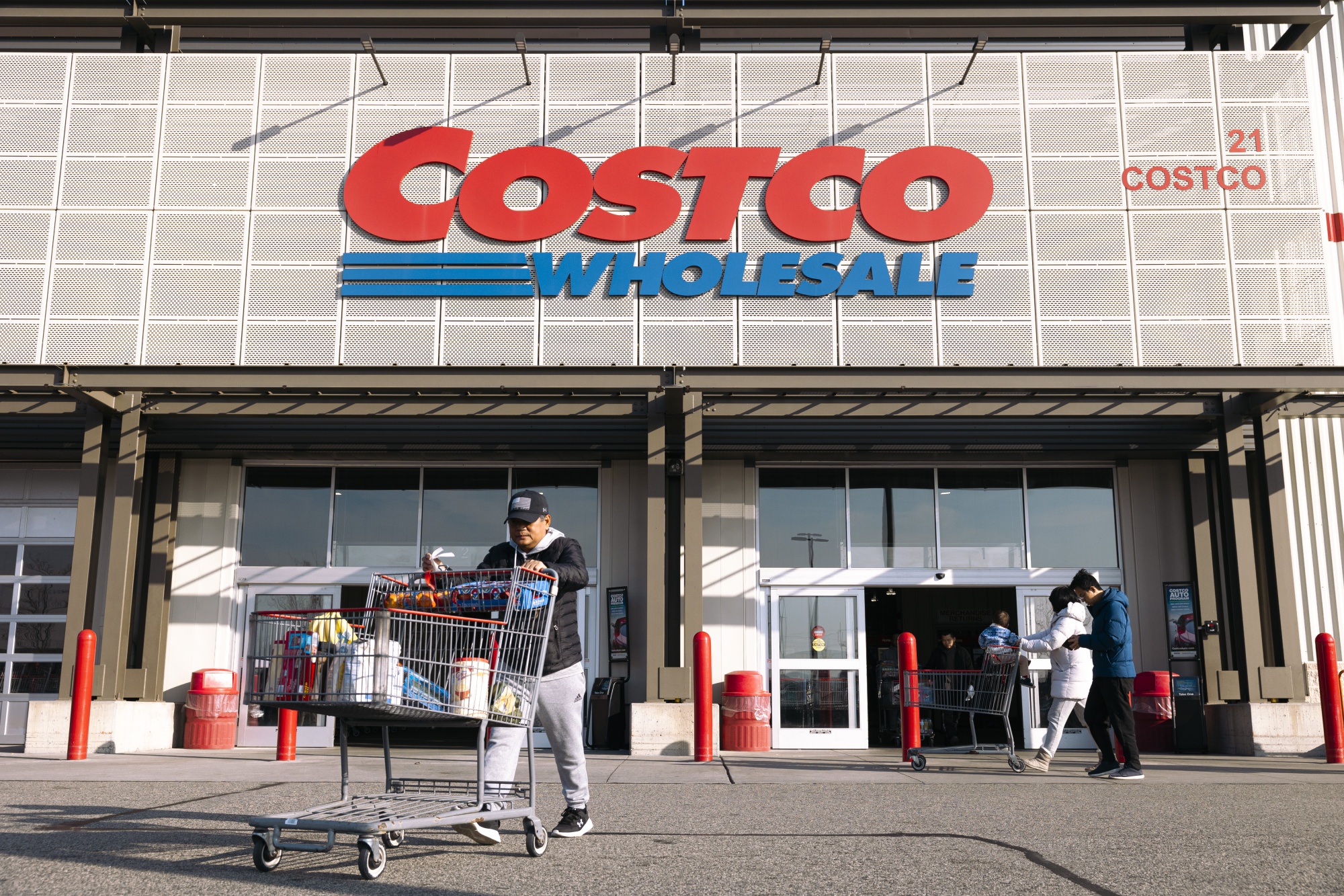 Một siêu thị Costco ở Mỹ - Ảnh: Bloomberg.