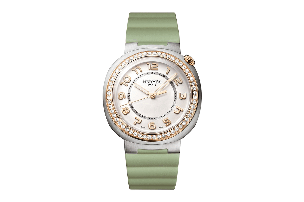 Cỗ m&aacute;y thời gian Herm&egrave;s Cut được giới thiệu tại&nbsp;Watches & Wonders 2024.