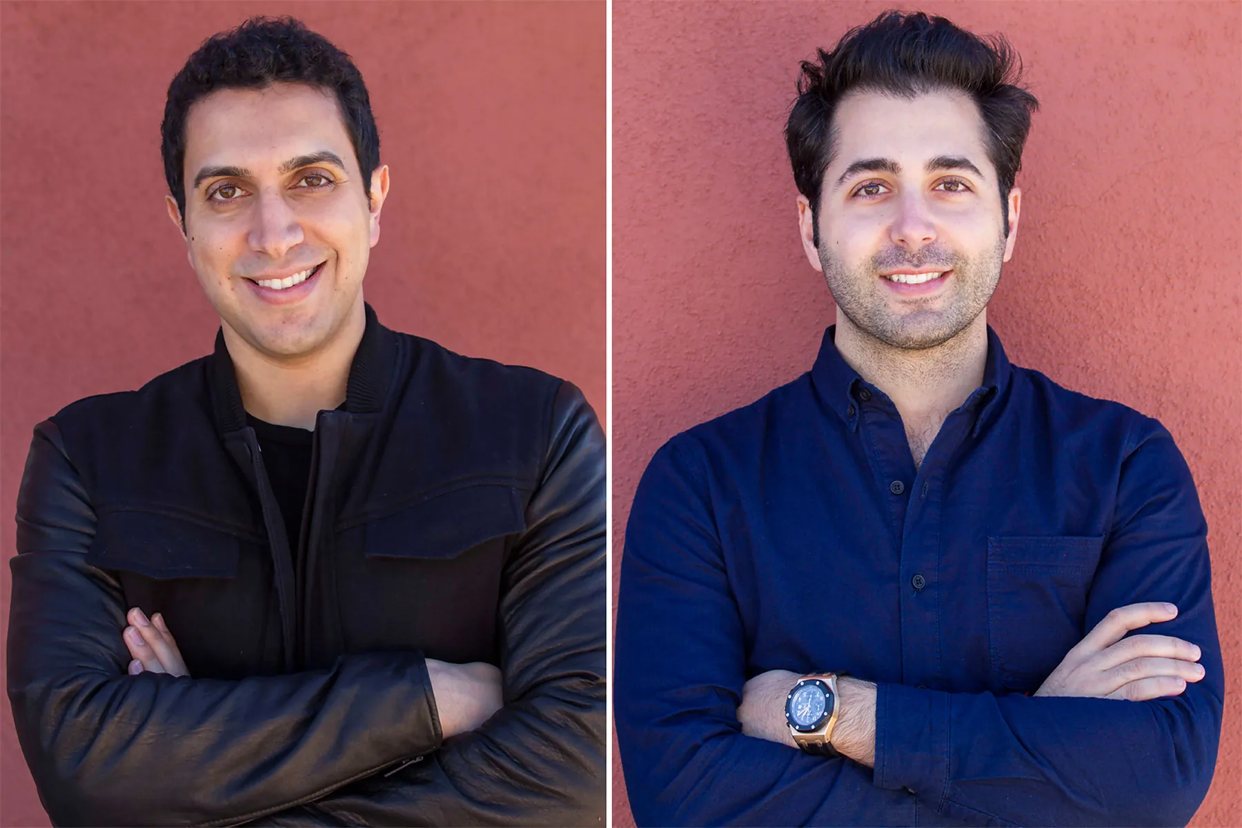 Ch&acirc;n dung hai nh&agrave; s&aacute;ng lập của Tinder.