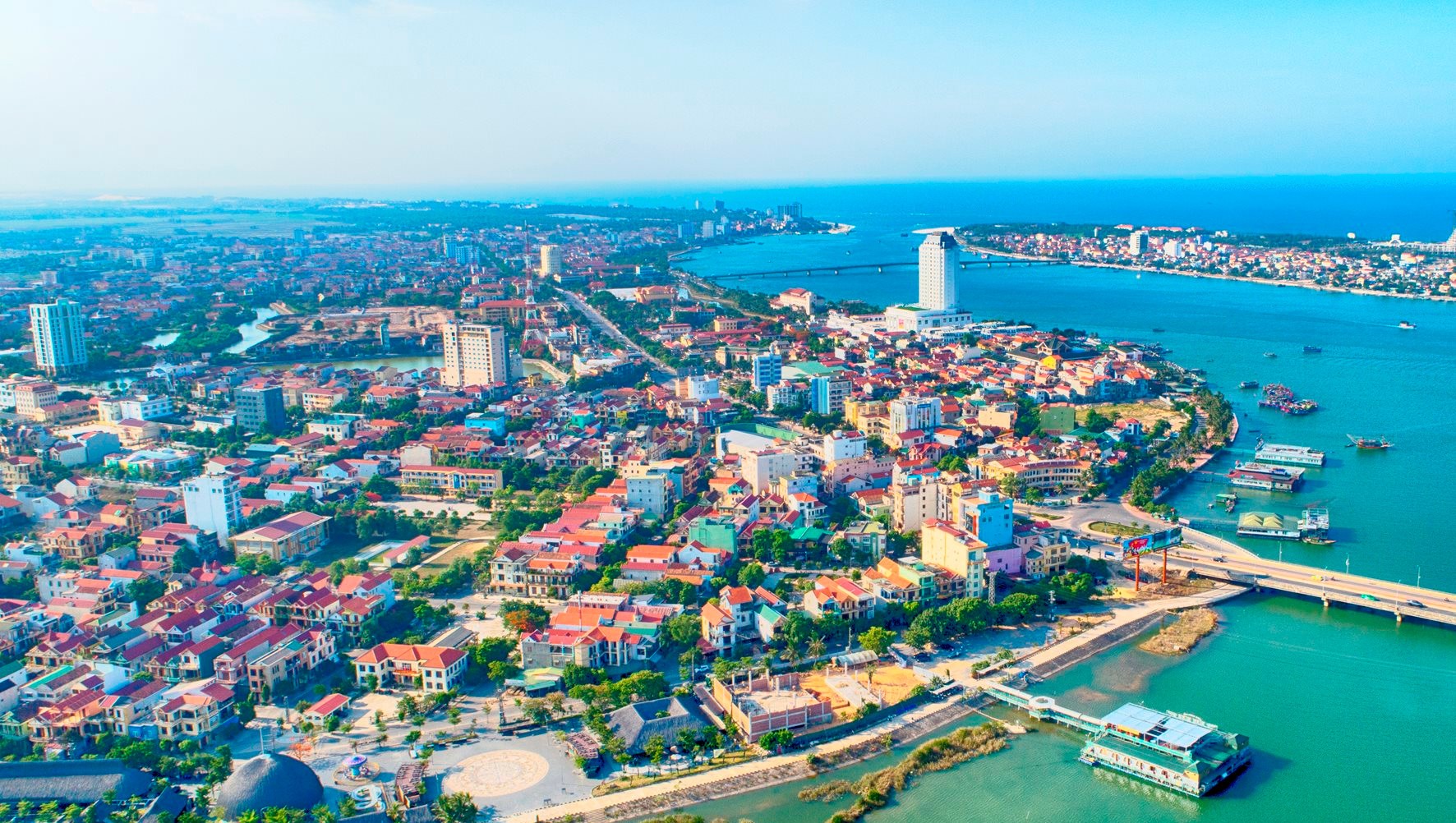 Một góc thành phố Đồng Hới