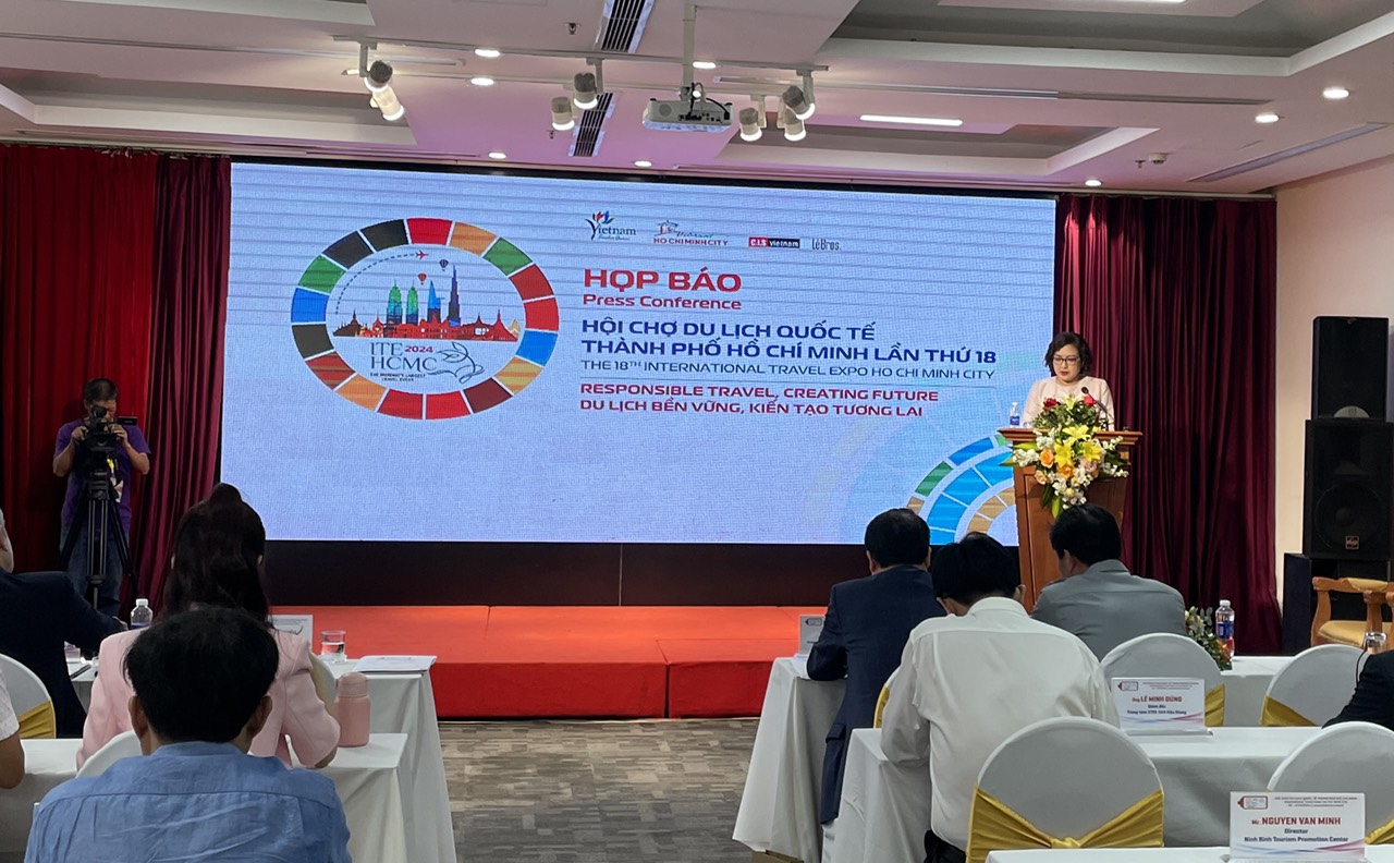Sở Du lịch TP.HCM tổ chức họp báo giới thiệu ITE HCMC 2024.