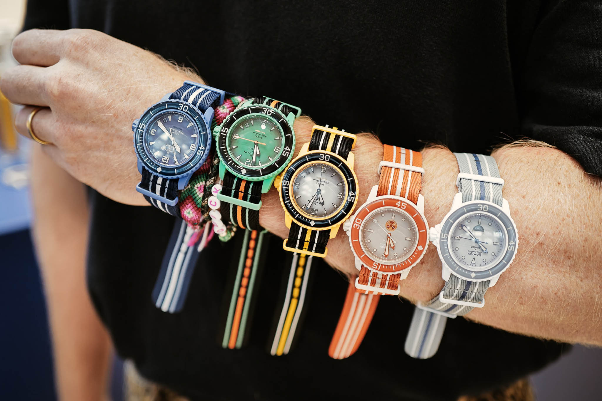 Sự hợp tác của Blancpain với Swatch mang đến mẫu đồng hồ độc quyền nhưng không quá độc quyền.