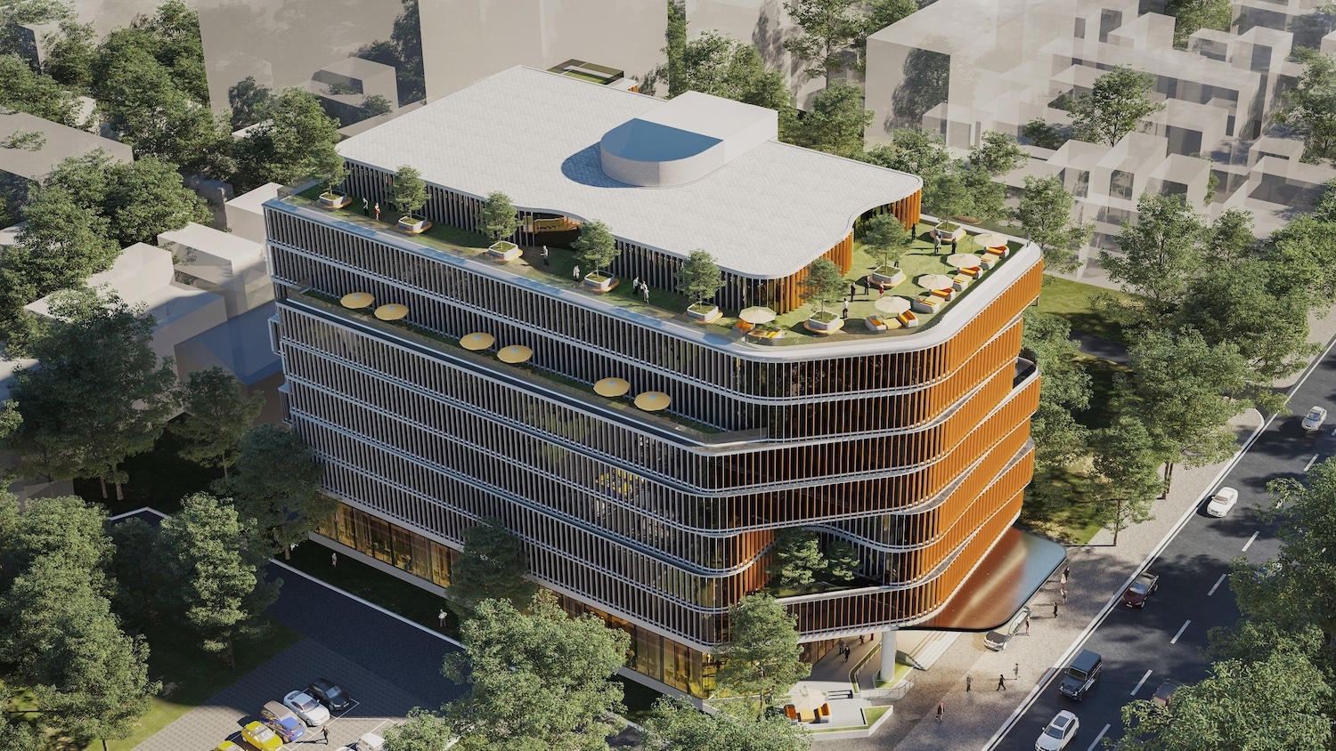 Toà nhà văn phòng xanh Grand Terra 36 Cát Linh