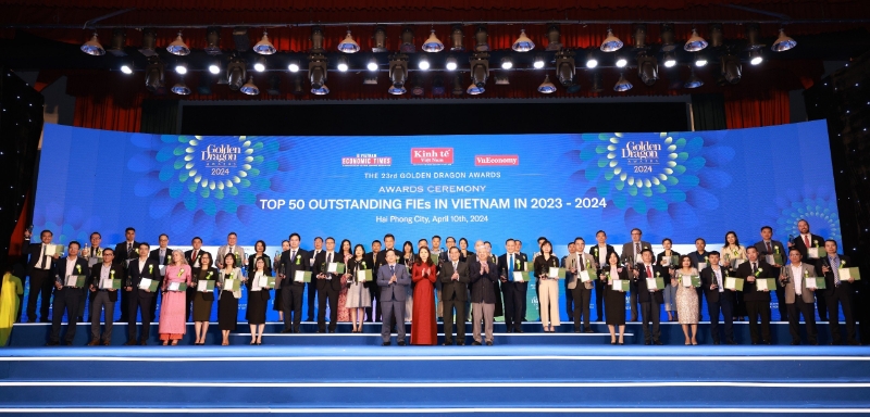 Green and Golden: FDI Giants Honored At Vietnam’s Golden Dragon Awards