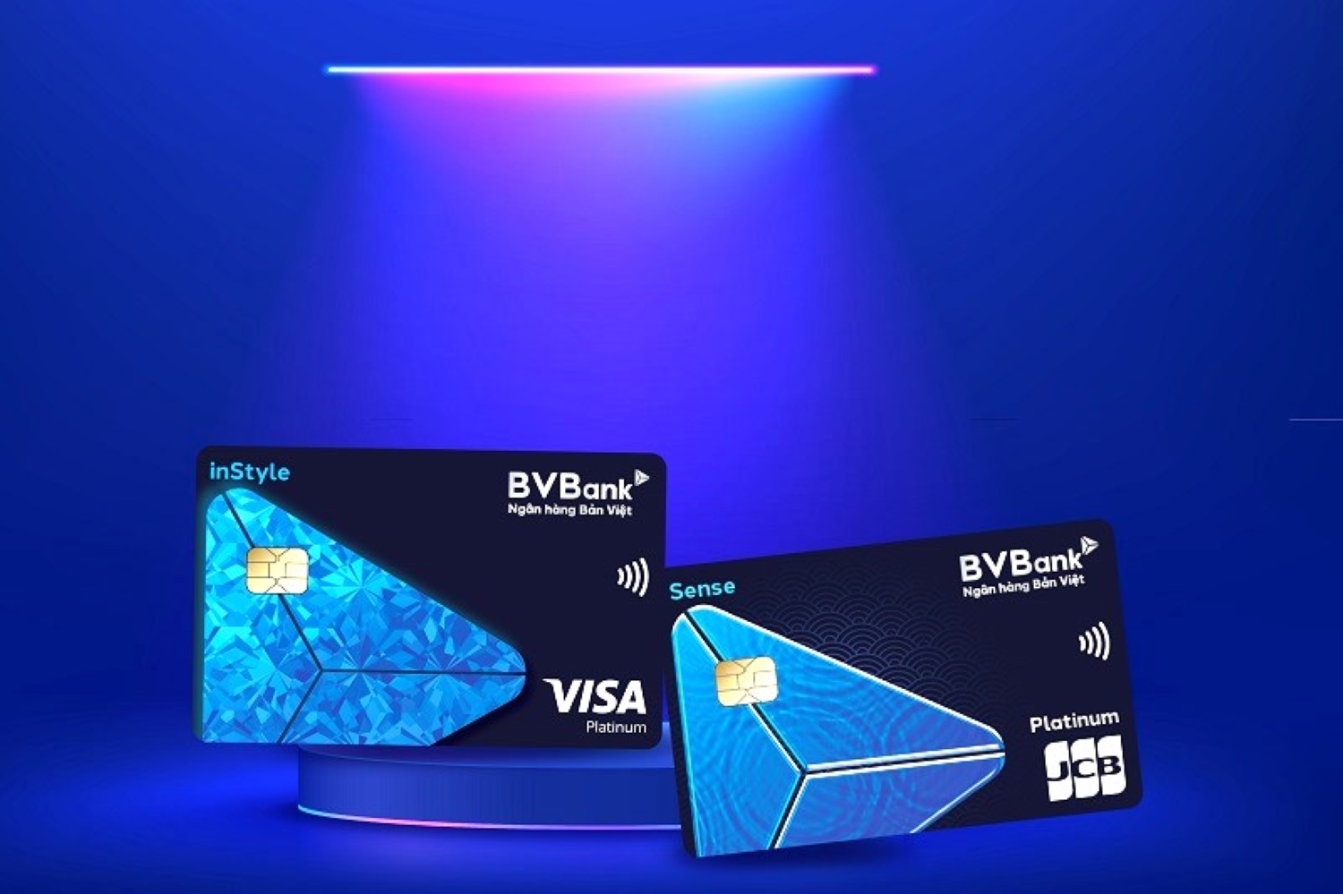 BVBank JCB Sense và thẻ BVBank Visa inStyle là dòng thẻ cao cấp hướng đến hướng những người yêu thích những trải nghiệm về ẩm thực và phong cách sống.