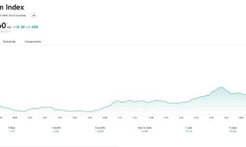 Có khả năng VN-Index sẽ vượt đỉnh gần nhất để tăng lên 1.305-1.310 điểm
