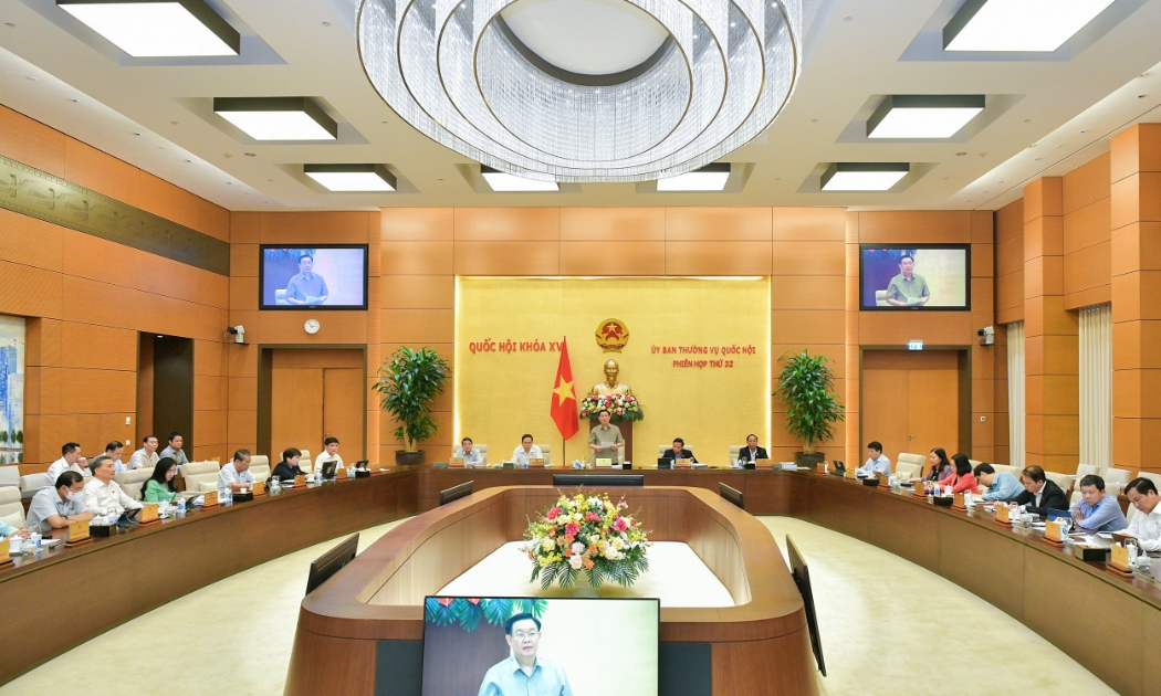 Ủy ban Thường vụ Quốc hội khai mạc phiên họp thứ 32 - Ảnh: Quochoi.vn