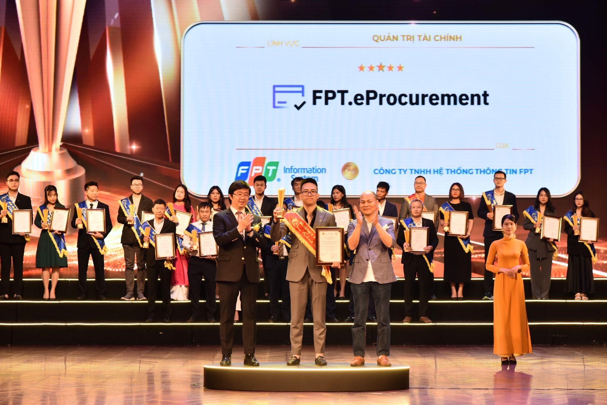 FPT.eProcurement đạt Xếp hạng 5 sao Sao Khu&ecirc; lĩnh vực Quản trị t&agrave;i ch&iacute;nh.