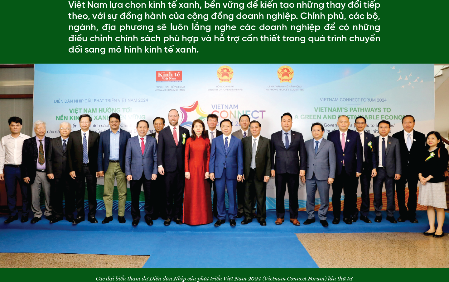 Thông điệp chuyển đổi xanh từ Diễn đàn Vietnam Connect 2024 - Ảnh 2