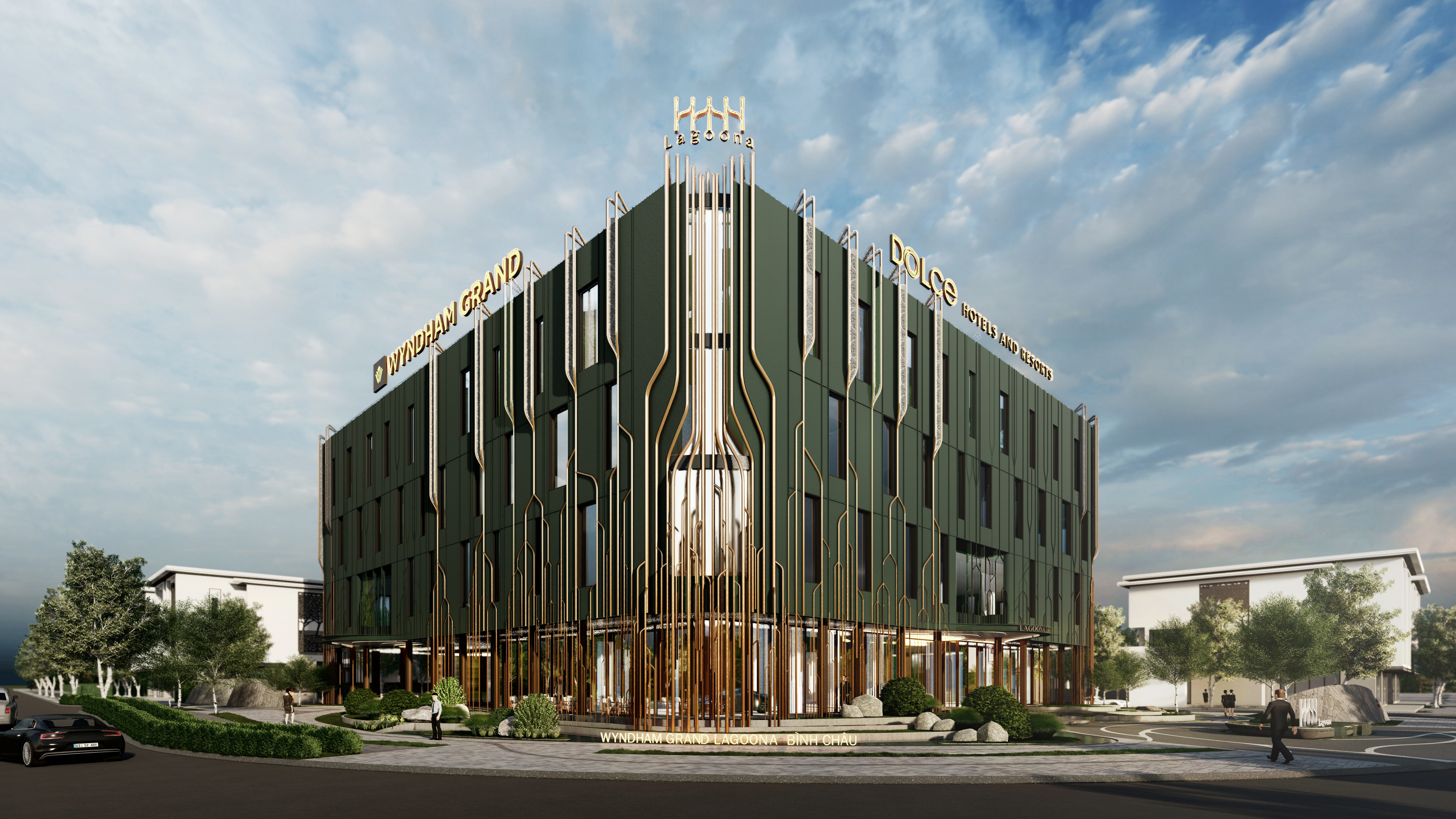 Lagoona Center, nhà điều hành và khu phức hợp thể thao - ẩm thực - giải trí đẳng cấp.