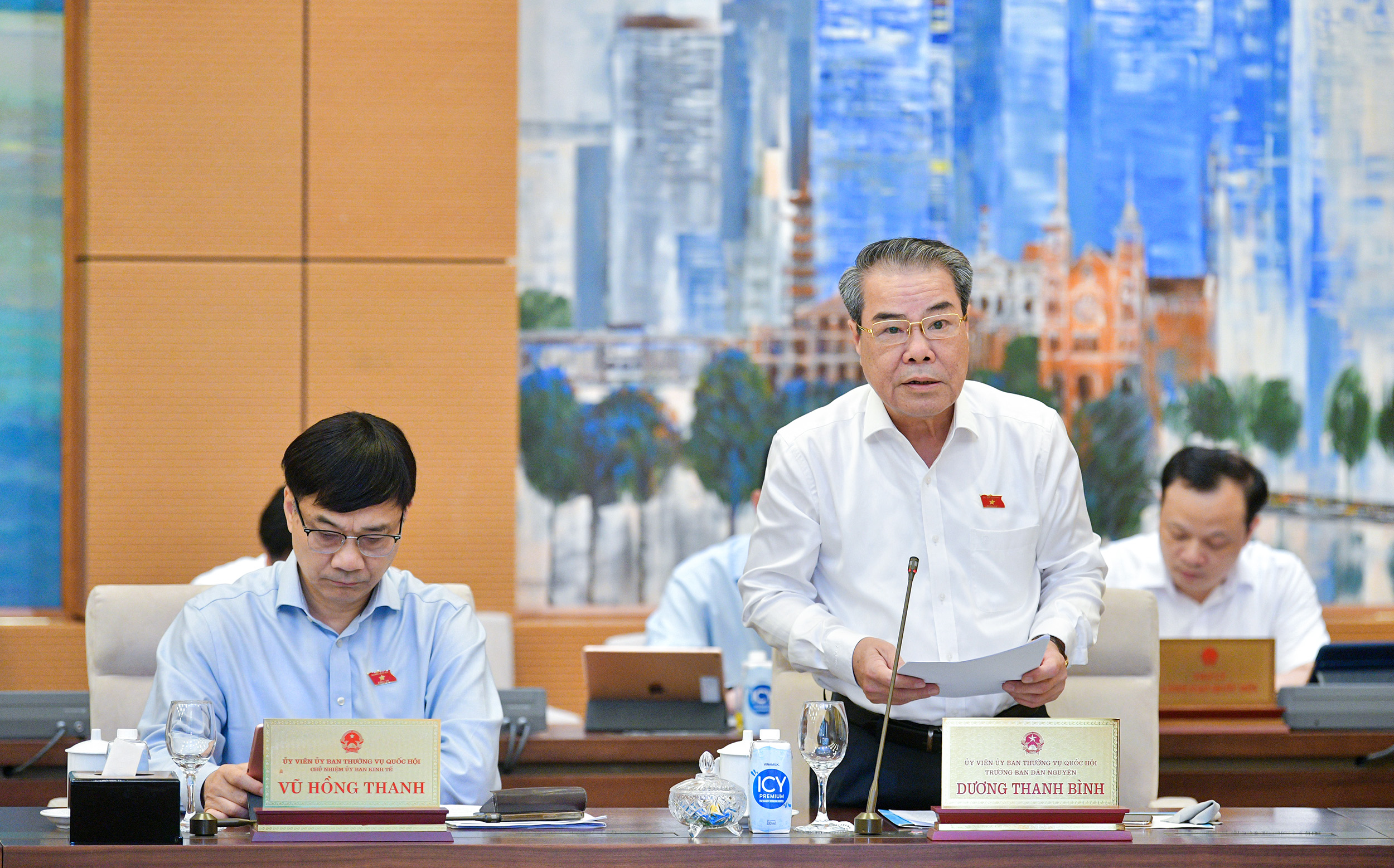 Trưởng Ban Dân nguyện thuộc Ủy ban Thường vụ Quốc hội Dương Thanh Bình - Ảnh: Quochoi.vn
