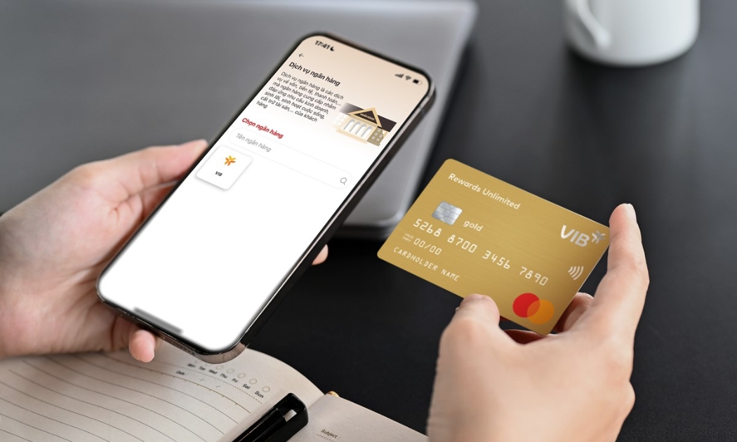VIB là ngân hàng đầu tiên áp dụng mở thẻ tín dụng từ ứng dụng VNeID.
