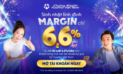 Đầu tư sinh lời với margin 6,6% hẫp dẫn nhất thị trường 