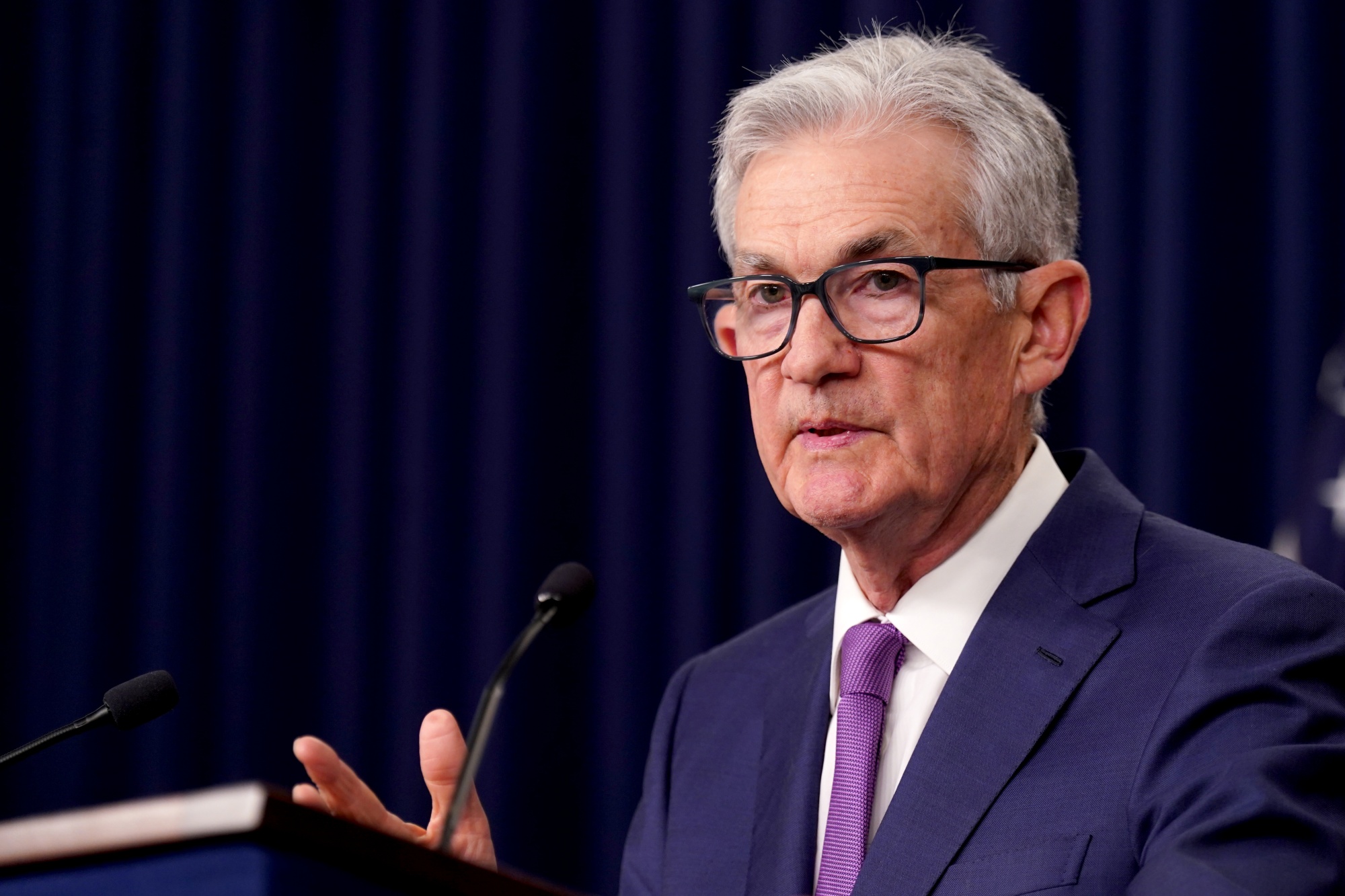 Chủ tịch Fed Jerome Powell - Ảnh: Bloomberg.