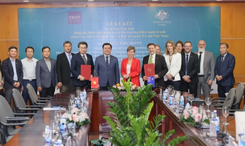 Việt Nam và Australia ký kết hợp tác tạo điều kiện phát triển thị trường điện cạnh tranh 