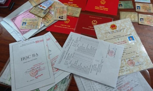 Mạnh tay xử lý hành vi làm giả giấy tờ của cơ quan tổ chức