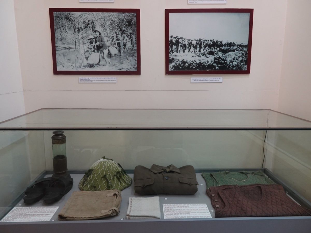 Bộ sưu tập qu&acirc;n trang, qu&acirc;n dụng của chiến sĩ Thanh H&oacute;a tham gia chiến đấu v&agrave; phục vụ chiến đấu tại c&aacute;c chiến dịch, giai đoạn 1950-1954