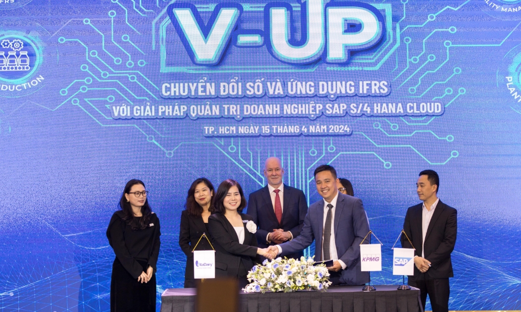 VitaDairy bắt tay với những ông lớn về ERP, sẵn sàng cho sự chuyển mình từ cuộc cách mạng số.