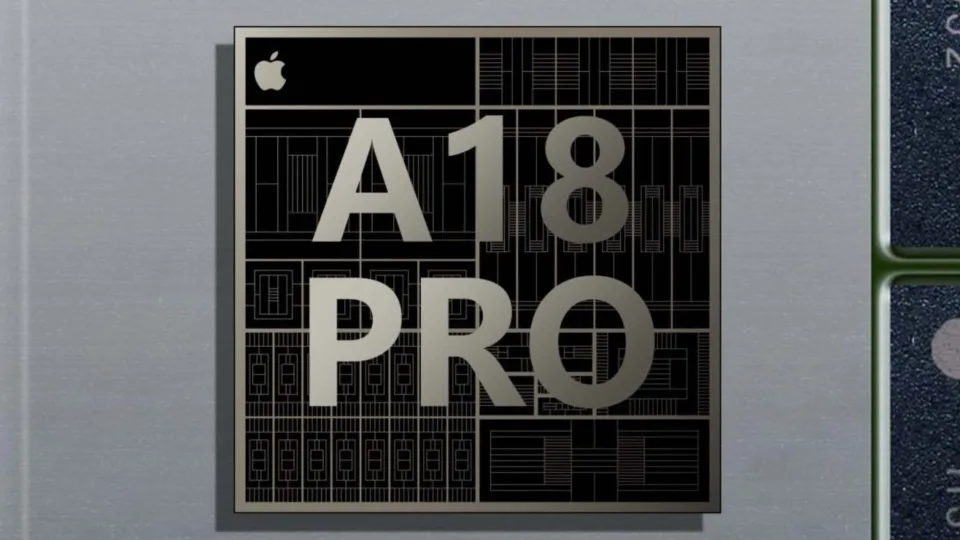 Ảnh render của chip Apple A18 Pro