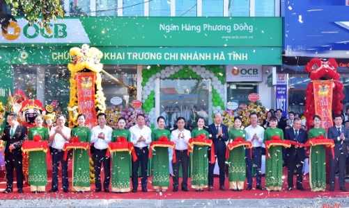 OCB mở mới 17 chi nhánh, phòng giao dịch trong năm 2024