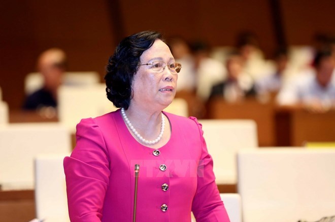 Former MOLISA Minister Pham Thi Hai Chuyen (Photo source: VNA)