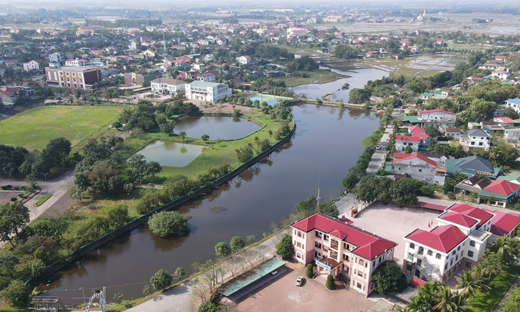 Cải thiện hạ tầng đô thị ở huyện Thạch Hà, Hà Tĩnh.