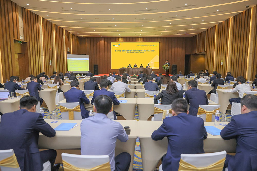Đại hội đồng Cổ đông thường niên 2024 của PVcomBank đã thông qua nhiều nội dung quan trọng.