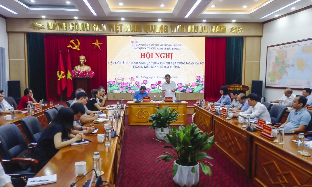 Hội nghị gặp gỡ vận động doanh nghiệp hoàn thiện thủ tục thành lập công đoàn