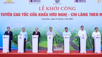 Eastern Vietnam's North-South Expressway Nears Completion: Groundbreaking Ceremony Marks Key Milestone