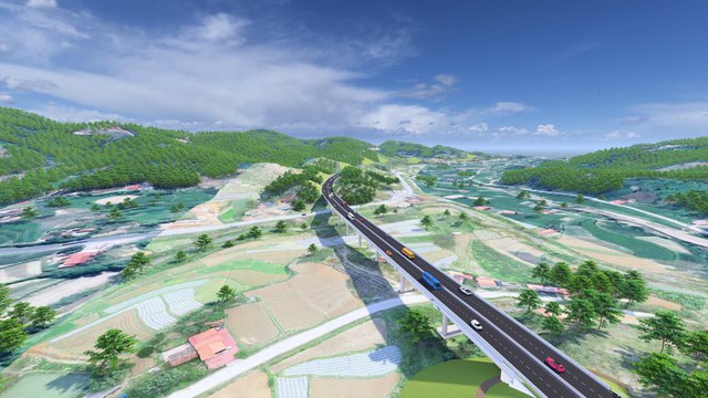 A map of the expressway section (Photo source: VGP)