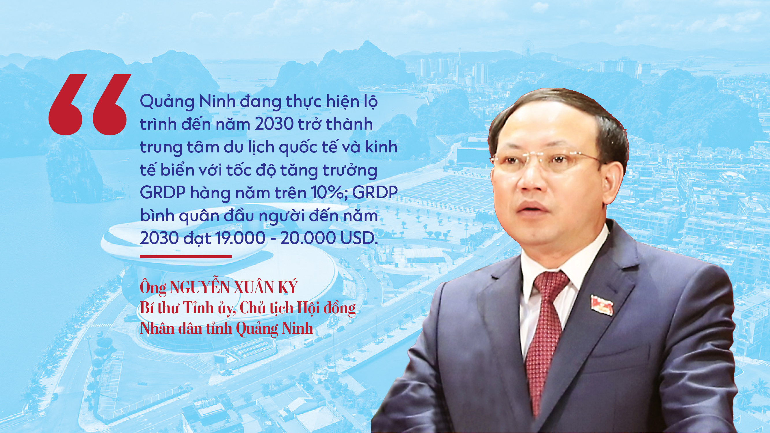Ông Nguyễn Xuân Ký, Bí thư Tỉnh ủy, Chủ tịch Hội đồng nhân dân tỉnh Quảng Ninh.