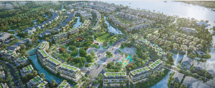 Quảng trường All Blue - trái tim vùng đất Blue Zones đầu tiên tại Việt Nam.
