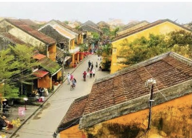 Phố cổ Hội An. 