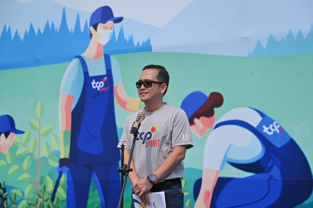 Tại buổi lễ ph&aacute;t động chương tr&igrave;nh, &ocirc;ng Nguyễn Thanh Hu&acirc;n, Tổng gi&aacute;m đốc TCP Việt Nam nhấn mạnh sự quan t&acirc;m của doanh nghiệp đối với mục ti&ecirc;u n&acirc;ng cao chức năng ph&ograve;ng hộ của rừng, bảo vệ m&ocirc;i trường sinh th&aacute;i v&agrave; giảm hiệu ứng nh&agrave; k&iacute;nh.