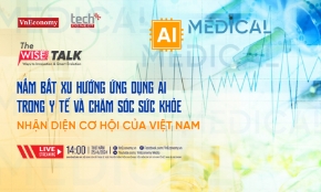 The WISE Talk số 11 với chủ đề “Nắm bắt xu hướng ứng dụng AI trong y tế và chăm sóc sức khoẻ, nhận diện cơ hội của Việt Nam" sẽ được phát sóng vào hồi 14:00, ngày 25/4/2024 